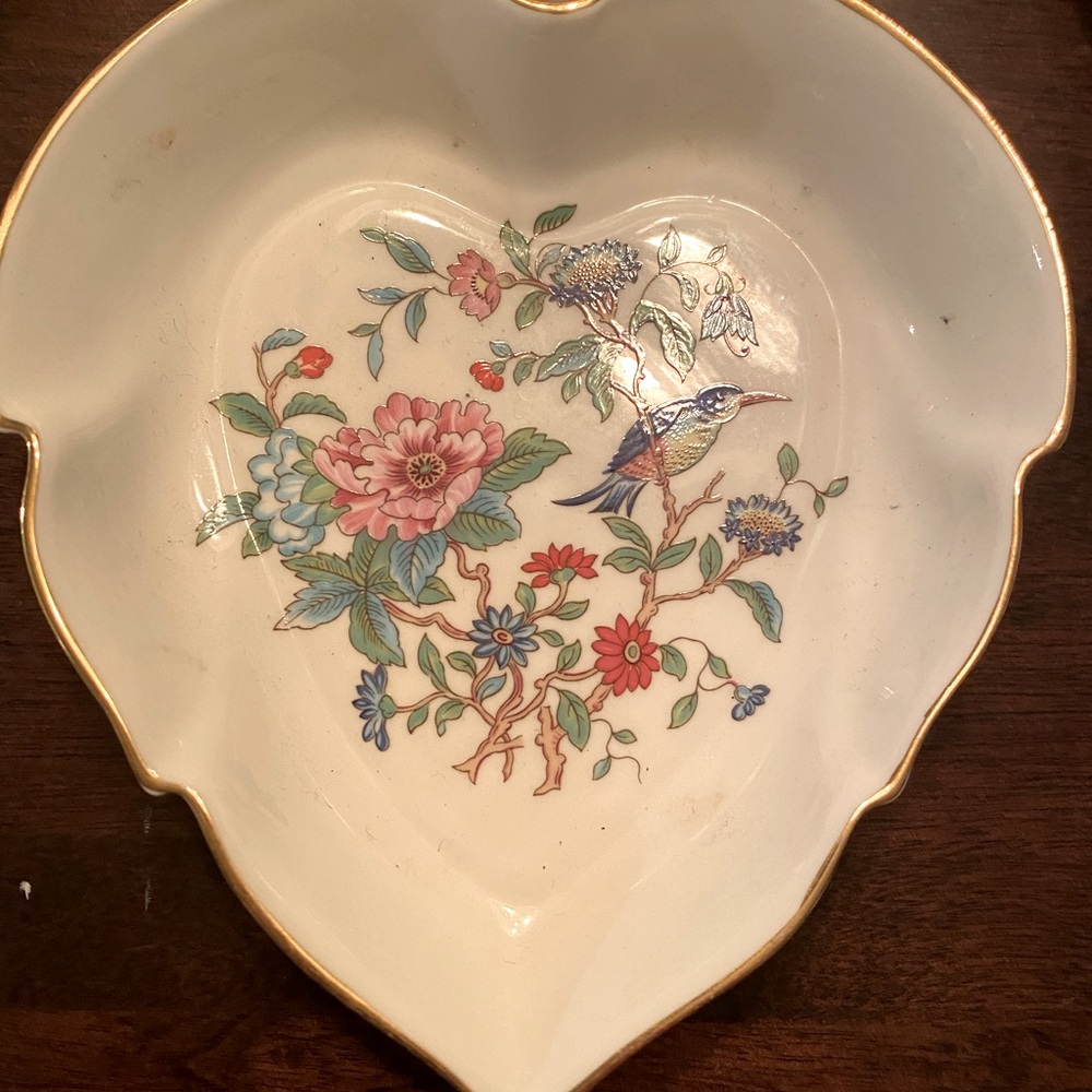 3 bone China vintage candy dishes.